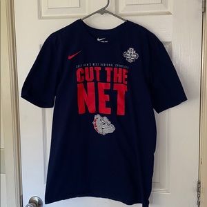 Gonzaga Bulldogs 2017 Final 4 T-shirt WORN ONCE🔥